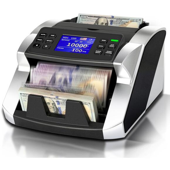 NWB - BillMaster 6600 Mixed Denomination Money Counter Machine Bank Grade